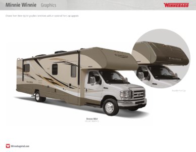 2017 Winnebago Minnie Winnie Brochure page 16