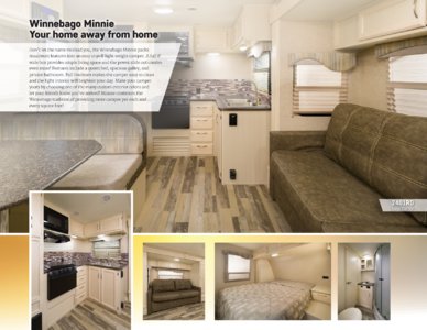 2017 Winnebago Minnie Brochure page 2