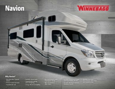 2017 Winnebago Navion Brochure page 1