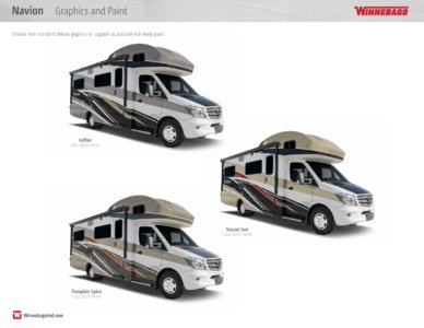 2017 Winnebago Navion Brochure page 10