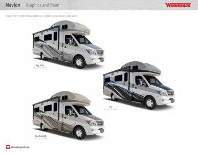 2017 Winnebago Navion Brochure page 11