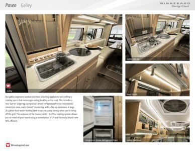 2017 Winnebago Paseo Brochure page 4