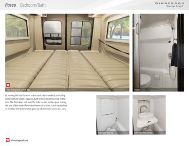 2017 Winnebago Paseo Brochure page 5