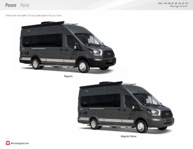 2017 Winnebago Paseo Brochure page 12