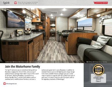 2017 Winnebago Spirit Brochure page 2