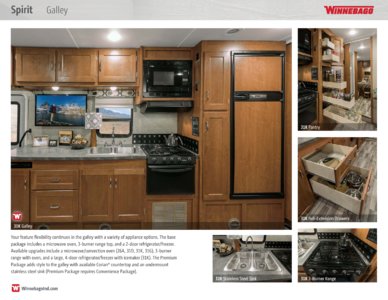 2017 Winnebago Spirit Brochure page 5