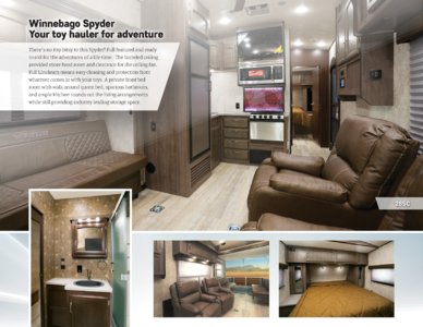 2017 Winnebago Spyder Brochure page 2