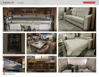 2017 Winnebago Sunstar LX Brochure page 4