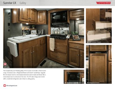 2017 Winnebago Sunstar LX Brochure page 5