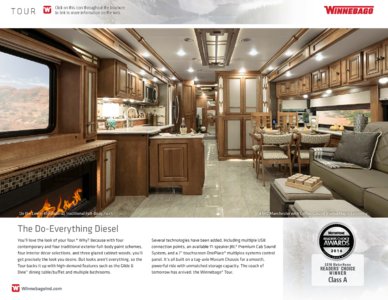 2017 Winnebago Tour Brochure page 2