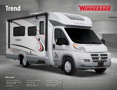 2017 Winnebago Trend Brochure page 1