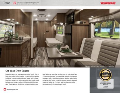 2017 Winnebago Trend Brochure page 2