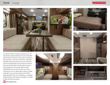 2017 Winnebago Trend Brochure page 3