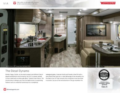 2017 Winnebago Via Brochure page 2