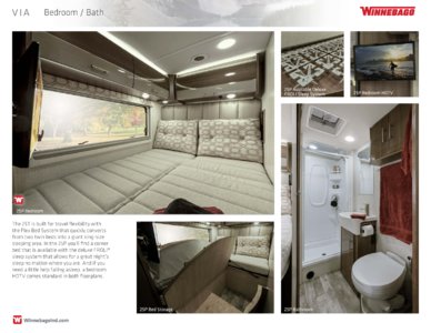 2017 Winnebago Via Brochure page 6