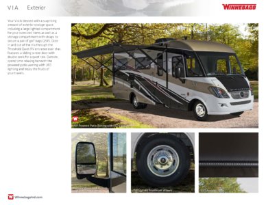 2017 Winnebago Via Brochure page 8