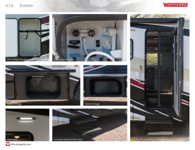 2017 Winnebago Via Brochure page 9