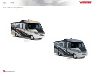 2017 Winnebago Via Brochure page 16