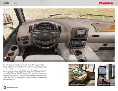 2017 Winnebago Vista Brochure page 7