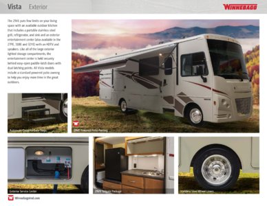 2017 Winnebago Vista Brochure page 8