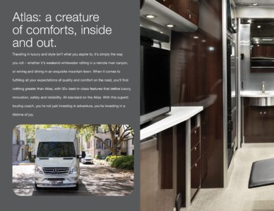 2018 Airstream Atlas Touring Coach Brochure page 6