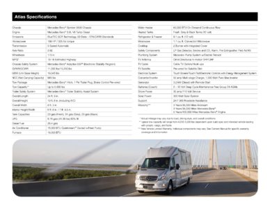 2018 Airstream Atlas Touring Coach Brochure page 20