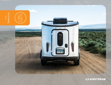 2018 Airstream Basecamp Travel Trailer Brochure page 1