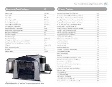 2018 Airstream Basecamp Travel Trailer Brochure page 14