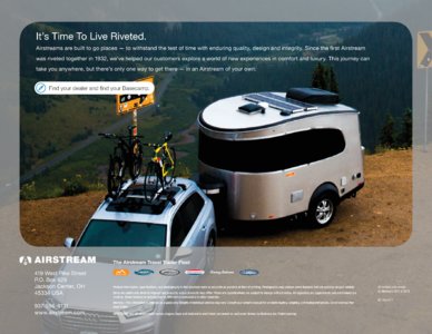 2018 Airstream Basecamp Travel Trailer Brochure page 16