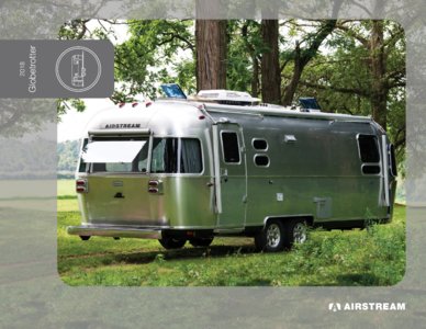 2018 Airstream Globetrotter Travel Trailers Brochure page 1