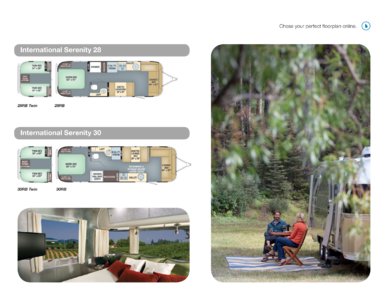 2018 Airstream International Serenity Travel Trailers Brochure page 11