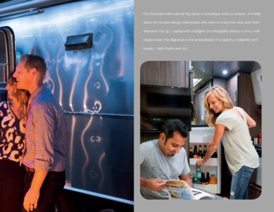 2018 Airstream International Signature Travel Trailers Brochure page 5