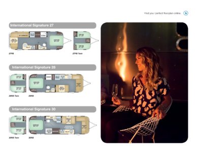 2018 Airstream International Signature Travel Trailers Brochure page 11