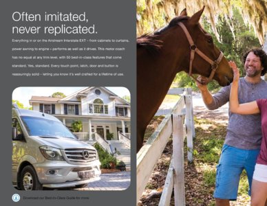 2018 Airstream Interstate Grand Tour EXT Touring Coach Brochure page 6