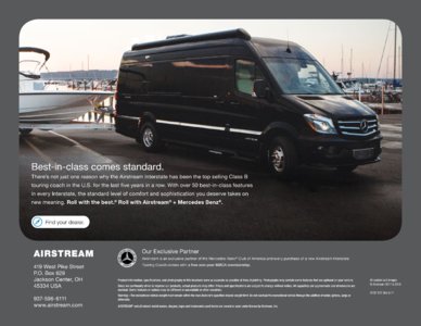 2018 Airstream Interstate Grand Tour EXT Touring Coach Brochure page 24