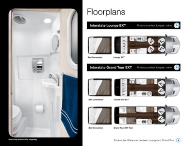 2018 Airstream Interstate Lounge EXT Touring Coach Brochure page 16