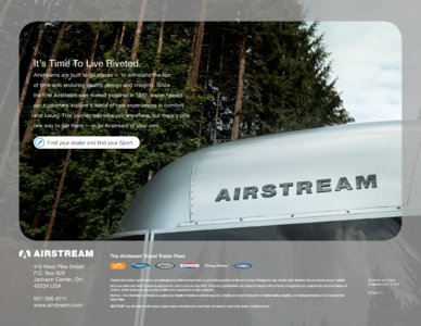 2018 Airstream Sport Travel Trailer Brochure page 16