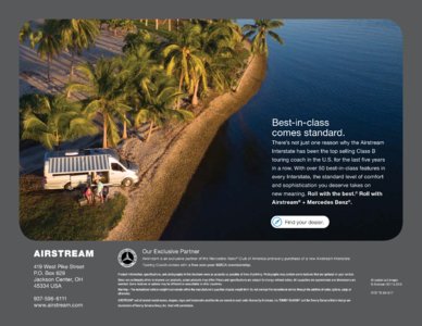 2018 Airstream Tommy Bahama Interstate Touring Coach Brochure page 16
