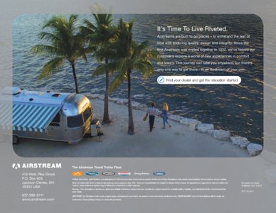 2018 Airstream Tommy Bahama Travel Trailer Brochure page 16