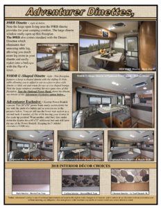 2018 ALP Adventurer Truck Campers Brochure page 2