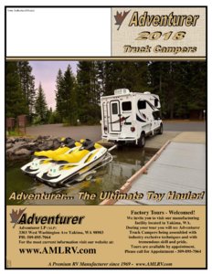 2018 ALP Adventurer Truck Campers Brochure page 12