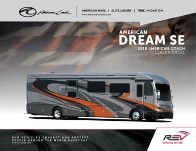 2018 American Coach American Dream Se Brochure page 1