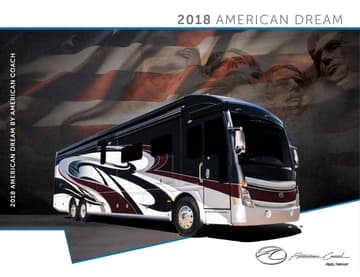 2018 American Coach American Dream Brochure