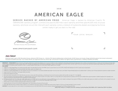 2018 American Coach American Eagle Brochure page 16