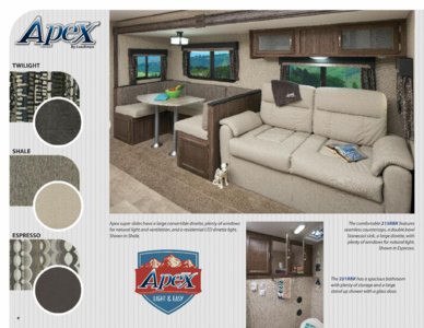 2018 Coachmen Apex Brochure page 8