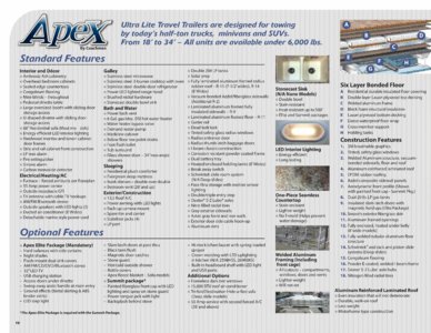 2018 Coachmen Apex Brochure page 10