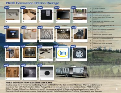 2018 Coachmen Catalina Destination Brochure page 5