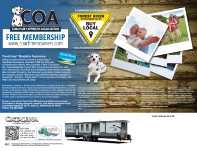 2018 Coachmen Catalina Destination Brochure page 8