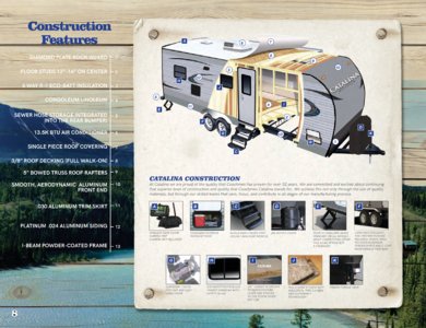 2018 Coachmen Catalina Legacy Edition Brochure page 8