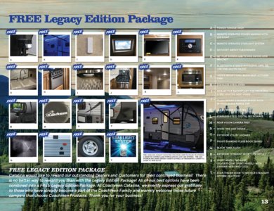 2018 Coachmen Catalina Legacy Edition Brochure page 13